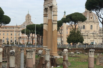 The Roman Forum in Rome