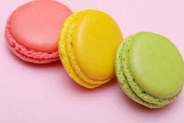 カラフルなマカロン