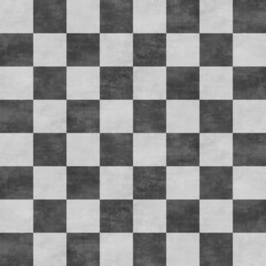 Black and white chess pattern with marble background, Abstract geometric texture pattern with squares, Checks pattern for tiles, decorative wall and floor tiles pattern design, luxury wallpaper,