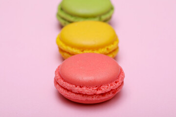 カラフルなマカロン
