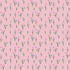 seamless pattern with flower