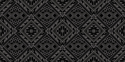Inca tribal background. Seamless pattern.Vector. インカ部族のパターン　背景素材