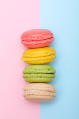 カラフルなマカロン
