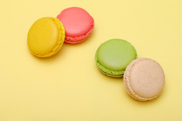 カラフルなマカロン