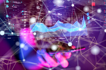 Futuristic wave, Futuristic data stream