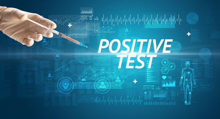 Syringe needle with virus vaccine