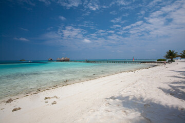 Fototapeta na wymiar Maldives seascape