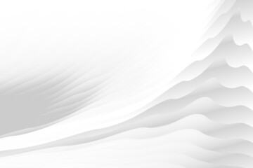 Abstract white and gray color, modern design background with geometric shape. Vector illustration.