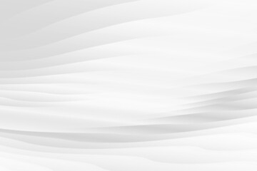 Abstract white and gray color, modern design background with geometric shape. Vector illustration.