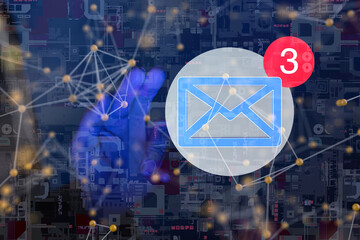 mail communication support contact concept service