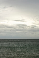 Fototapeta premium Mers-les-Bains, ciel et mer