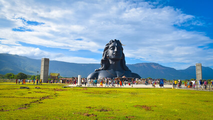 ISHA YOGA CENTRE ADIYOGI SHIVA STATUE