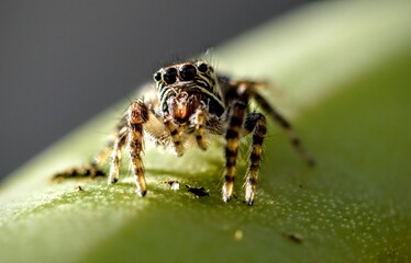 spider on a leaf