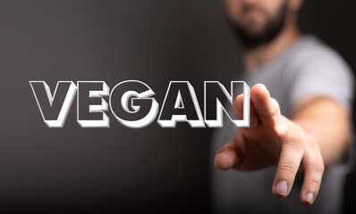vegan - Organic production concept