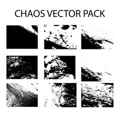 Chaos grunge vector, Grunge-corner Vector Element