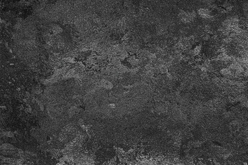 Plakat Texture of black decorative plaster or concrete.