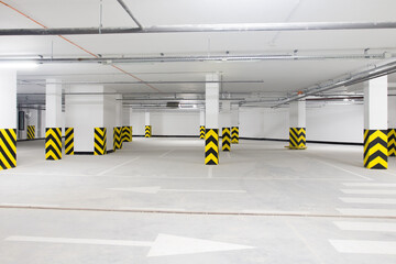 Underground parking for cars