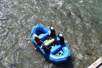 Obraz premium rafting 