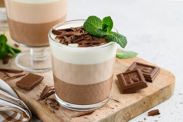 Dessert mousse 
