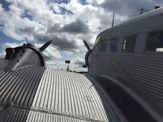Ju 52 wartet auf den Start