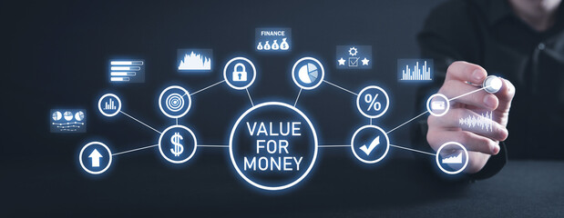 Value for money. Business. Finance