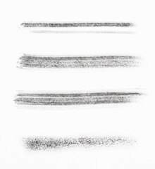Dirty grunge design element, field or background for text. Rough smears and rough spots. Ink-drawn illustration isolated on a white background