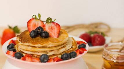 waffles desayuno