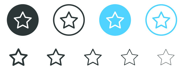 favorite star icon rating symbol reward rating mark icons	
