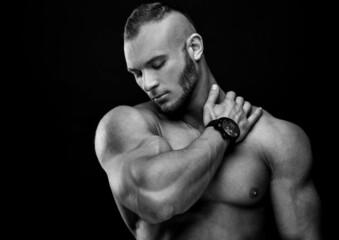Portrait of bodybuilder