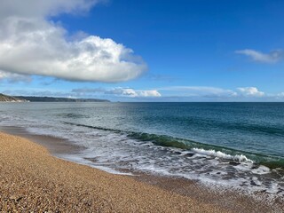 beach in the morning