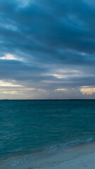 turquoise sunset