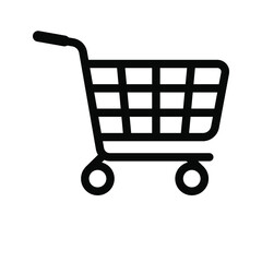 shopping cart icon. for app or mobile. vector illustration