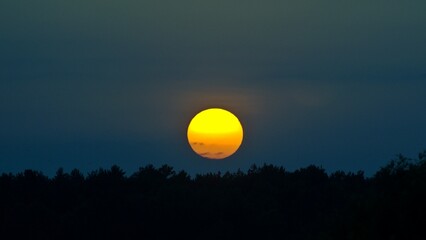 Fototapeta zachód słońca obraz
