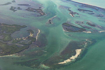 aerial view of the Gulf of Mexico