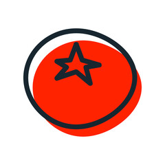 Food Line Icons. Outline Vegan Set. Tomato, carrot, pepper, beetroot, broccoli, avocado, apple, pear, mushroom, egg, salmon, bananas