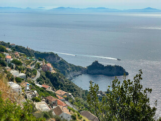Fototapeta na wymiar Beautiful coastal towns of Italy - scenic Positano in Amalfi coast 3