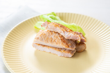 豚ロースの味噌漬け焼き