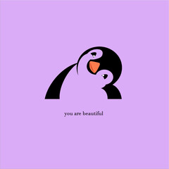 Obraz premium you are beautiful