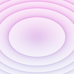 Abstract rippled circle background. content area. 3d rendering.