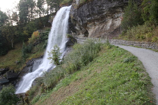 Waterfall Steinsdalsfossen in Norway