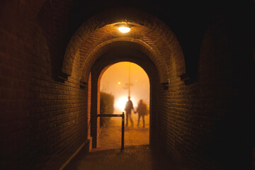 Tunnel bei Nacht