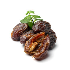 Big Dates Isolated. Date Palm Fruits
