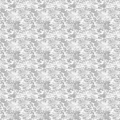 Seamless winter snow and polar colored pixel camouflage pattern illustration.