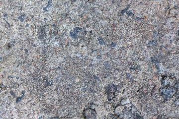 Gray stone texture. Rough structured gravel surface. background design.