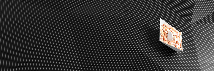 abstract background with fire