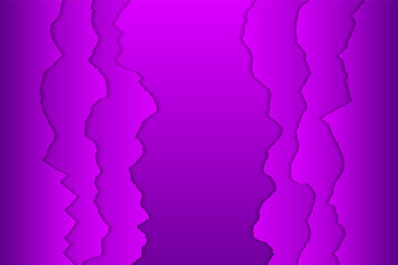 Abstract gradeint vector background with paper torn edges border.