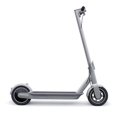 electric folding scooter for leisure and city trips 3D illustration