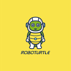 Robotic Techonolgy Mascot Logo Design