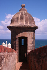 The famous Castillo San Felipe del Morro (El Morro), a citadel in San Juan, Puerto Rico