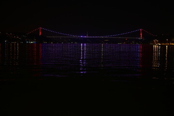 The Fatih Sultan Mehmet Bridge, also known as the Second Bosphorus Bridge, is a bridge in Istanbul, Turkey spanning the Bosphorus strait. When completed in 1988, it was the 5th-longest suspension brid